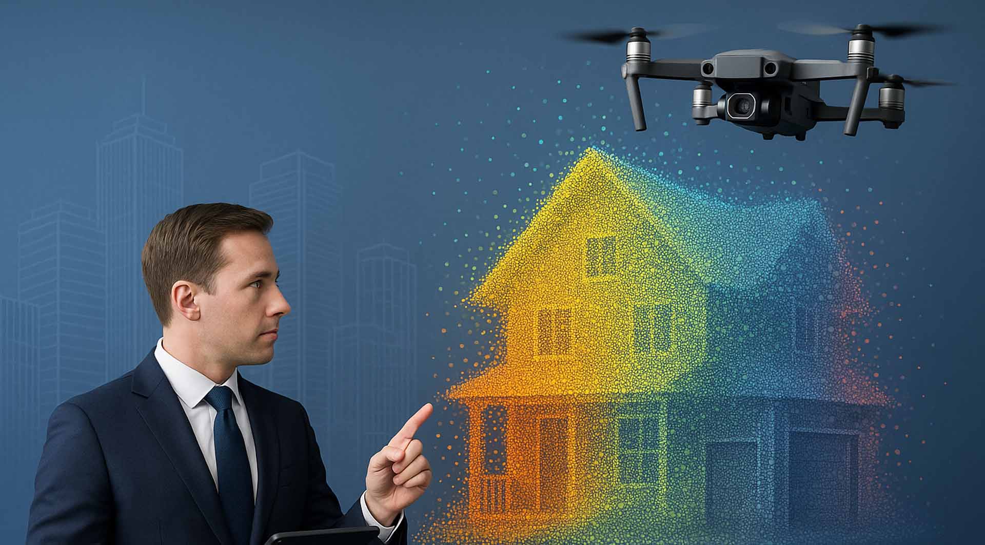 Gaussiant splatting in real estate and hospitality